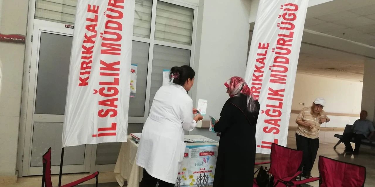 Kırıkkale’de “Aile yılı” farkındalığı: Sağlıklı Hayat Merkezi sahada