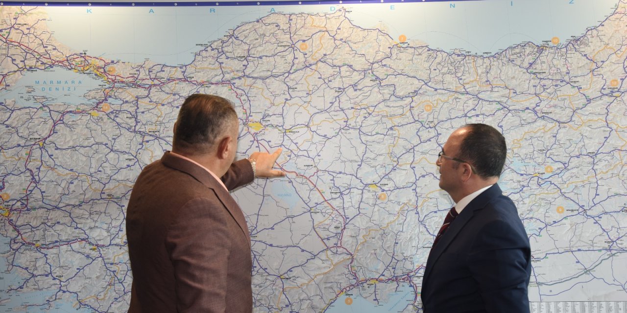MHP Kırıkkale Milletvekili Öztürk’ten Karayolları Genel Müdürlüğü’ne ziyaret