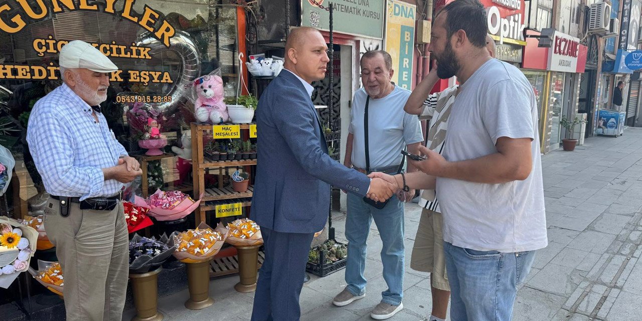 Kırıkkale Belediye Başkanı Önal’dan Hürriyet Caddesi'ne ziyaret