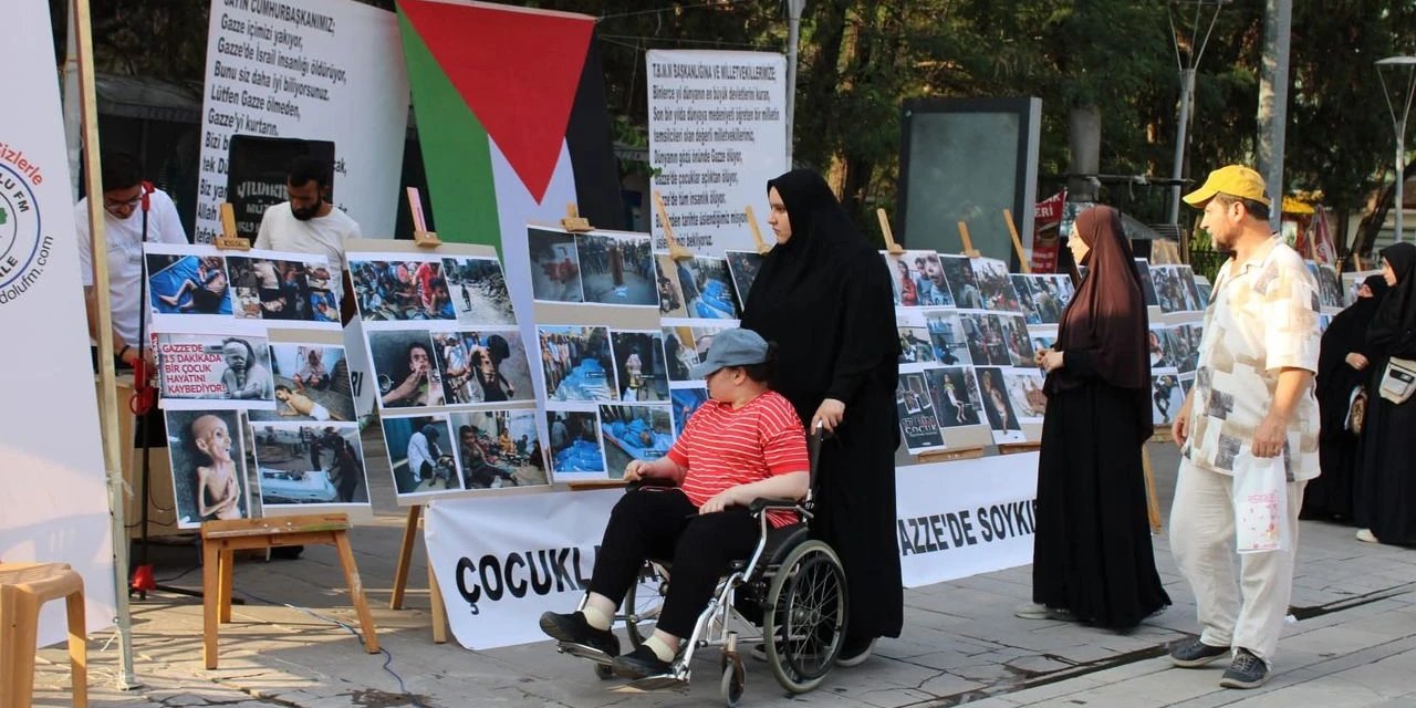 Kırıkkale’den Gazze için sessiz çığlık!