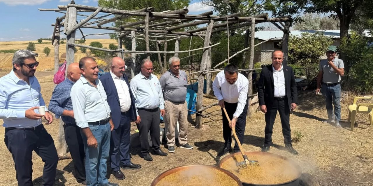 Kırıkkale Milletvekili Kaplan, köy ziyaretlerine devam ediyor