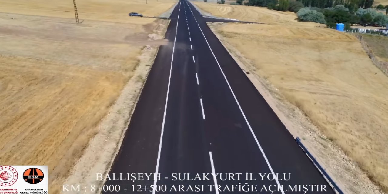 Balışeyh - Sulakyurt yolu sorunu çözüldü