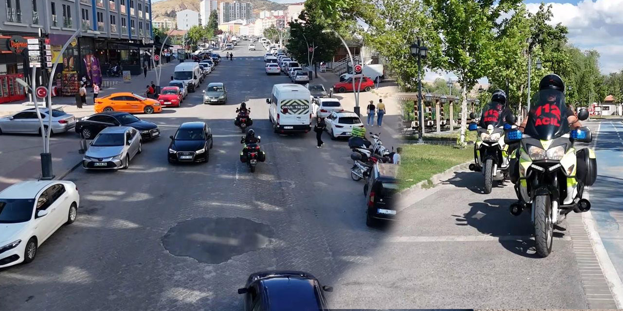 Kırıkkale'de 112 motosiklet ambulans ekipleri her an göreve hazır