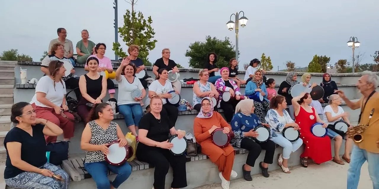 Kırıkkale’de kadınlar ritimle kendini ifade ediyor