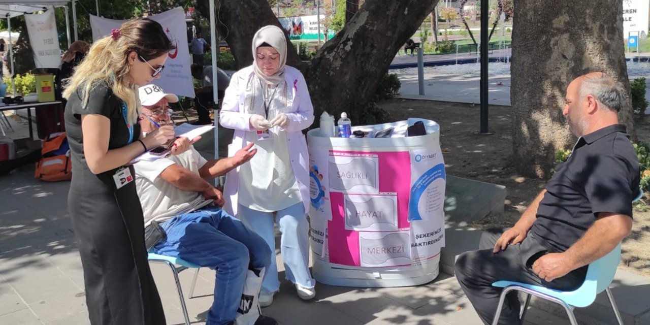 Kırıkkale halkı bilgilendi, Sağlık için harekete geçti!