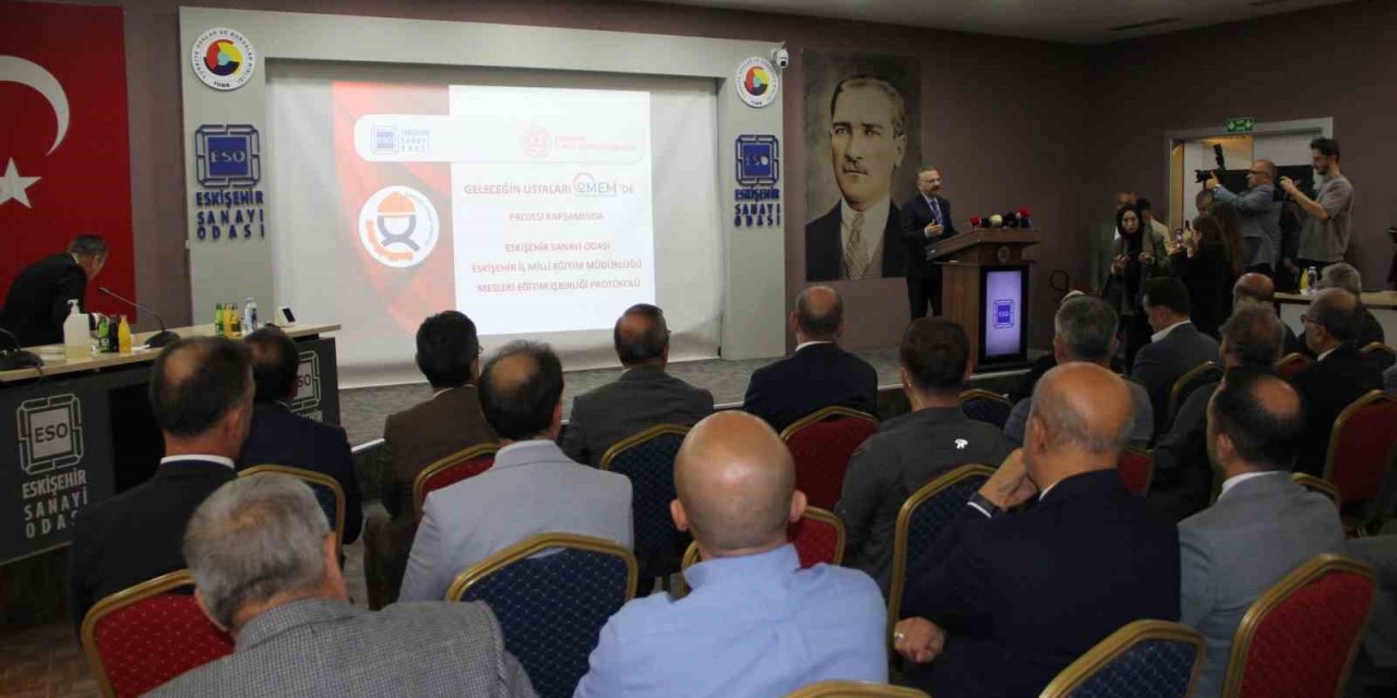 Geleceğin Ustaları OMEM’de Projesi’nin protokolü imzalandı