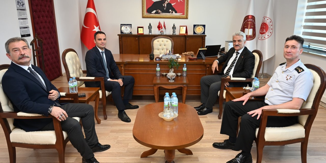 Kırıkkale'de İdari ve Yargı iş birliği: Başkan Selvi'ye üst düzey ziyaret