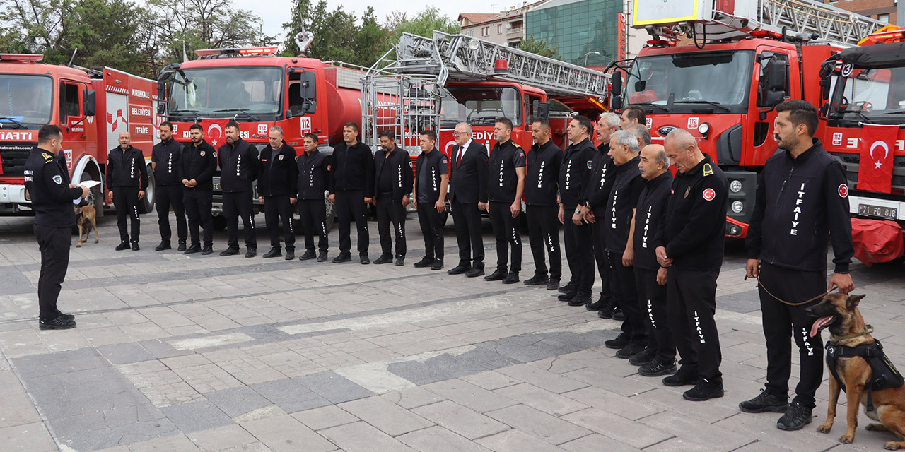 İtfaiye haftası Kırıkkale'de şehir turuyla kutlandı