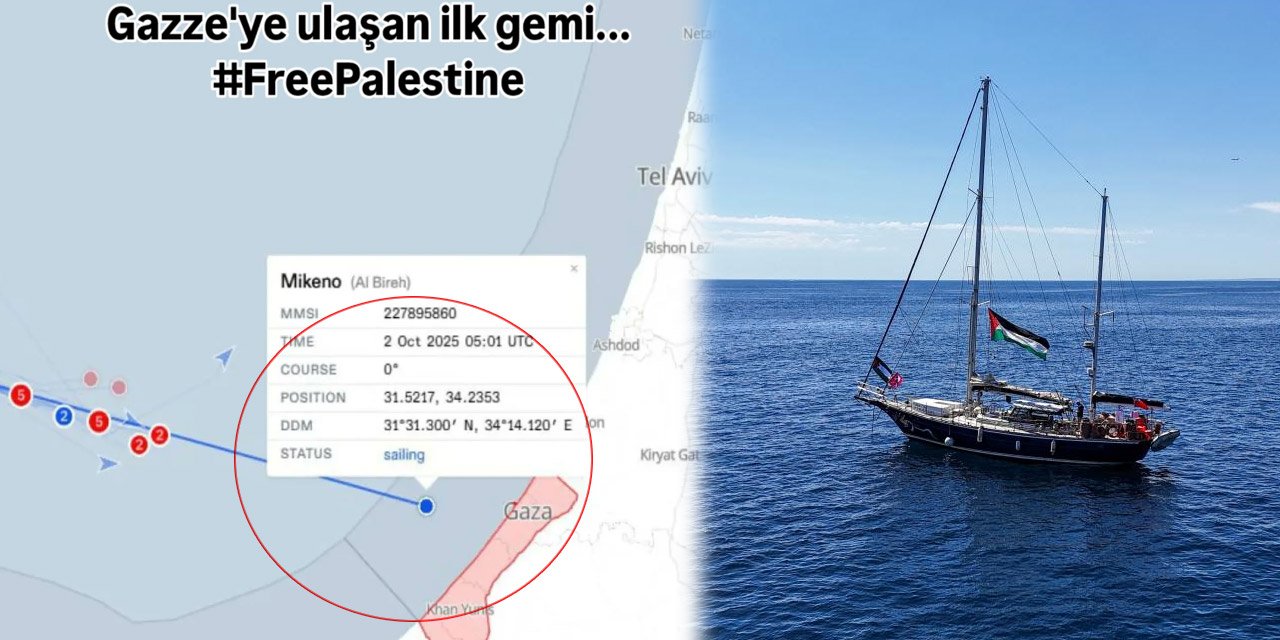 Gazze'ye ulaşan ilk gemi: Makeno!