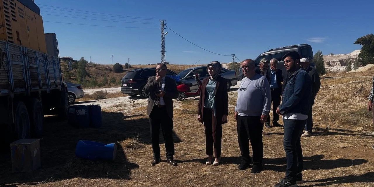 Karaağaç Köyü'nde su hasreti bitiyor! Kaymakam Uzunyol'dan sondaj müjdesi