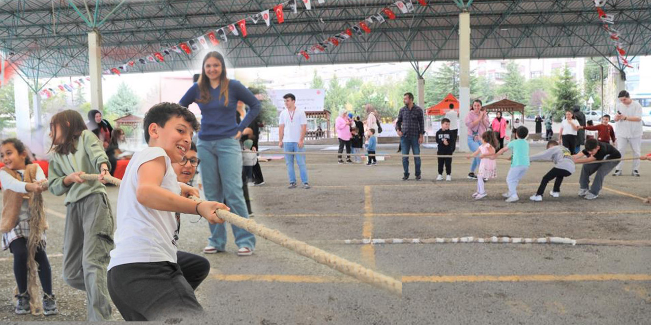 Unutulmaya yüz tutan sokak oyunları 'Sokak Oyunları Festivali'nde canlandı
