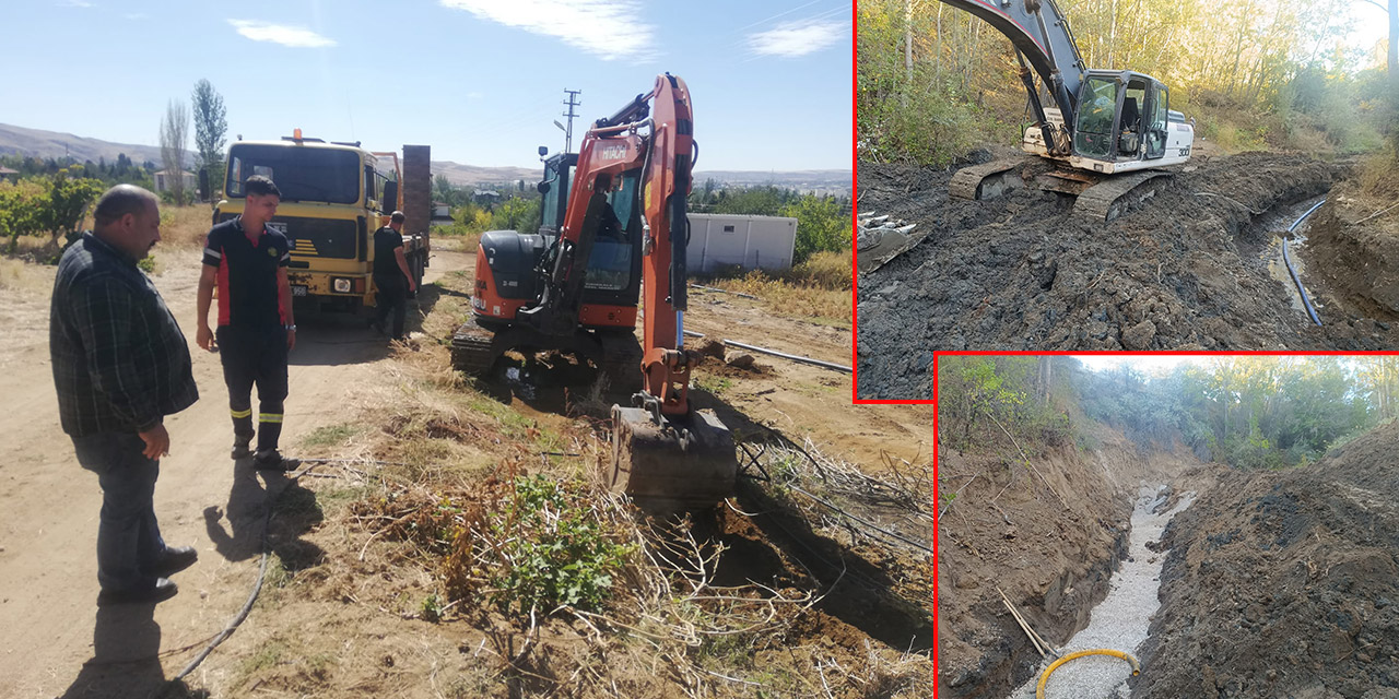 Kırıkkale'nin köylerinde altyapı sorunları gideriliyor