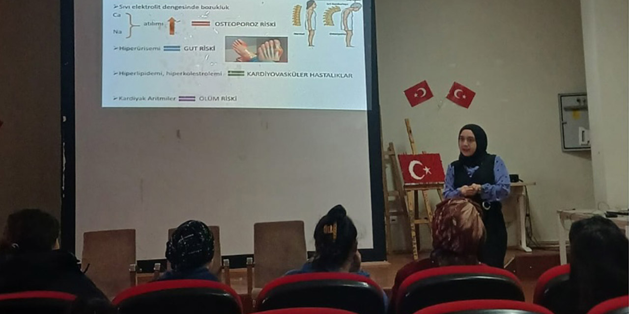 Kırıkkale'de Çocuklara "Popüler Diyetlerin Sağlık Üzerine Etkileri" anlatıldı
