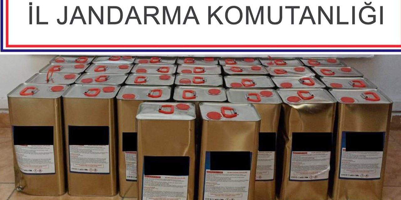 Kırıkkale Jandarması el koydu: Tam 170 litre