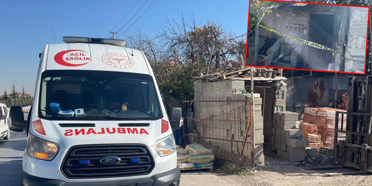Yaşlı adam kaldığı barakada ölü bulundu
