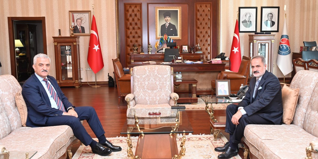 Rayların patronu Kırıkkale'de! TCDD'den Vali Makas'a stratejik ziyaret