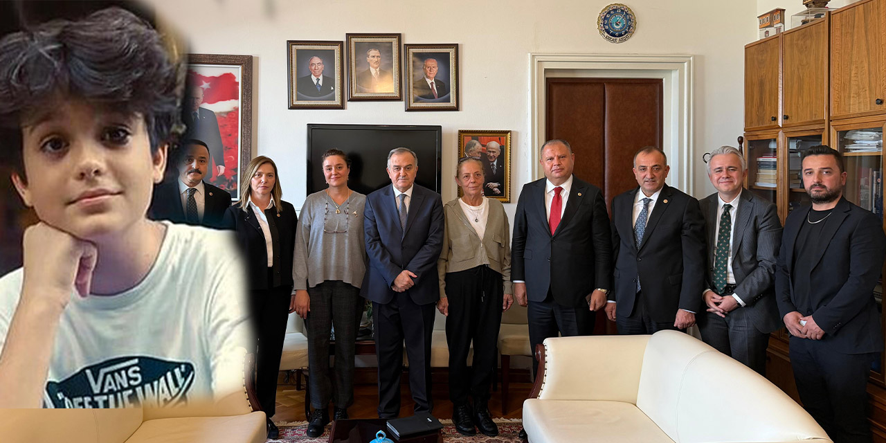 Minguzzi ailesi TBMM'de Öztürk ile görüştü