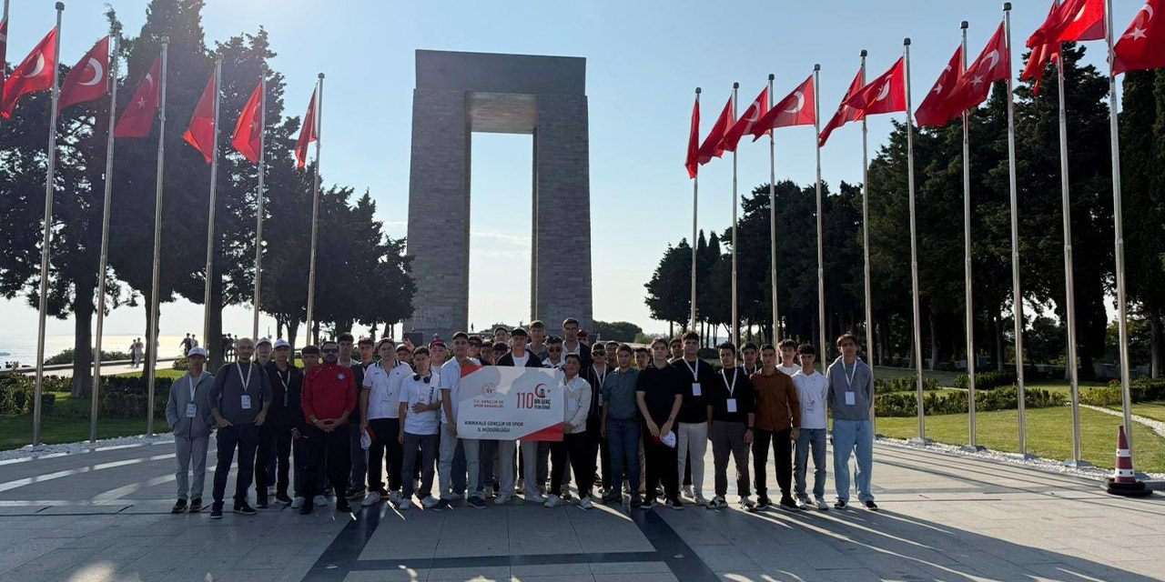Kırıkkaleli gençler Çanakkale ruhunu yerinde yaşadı