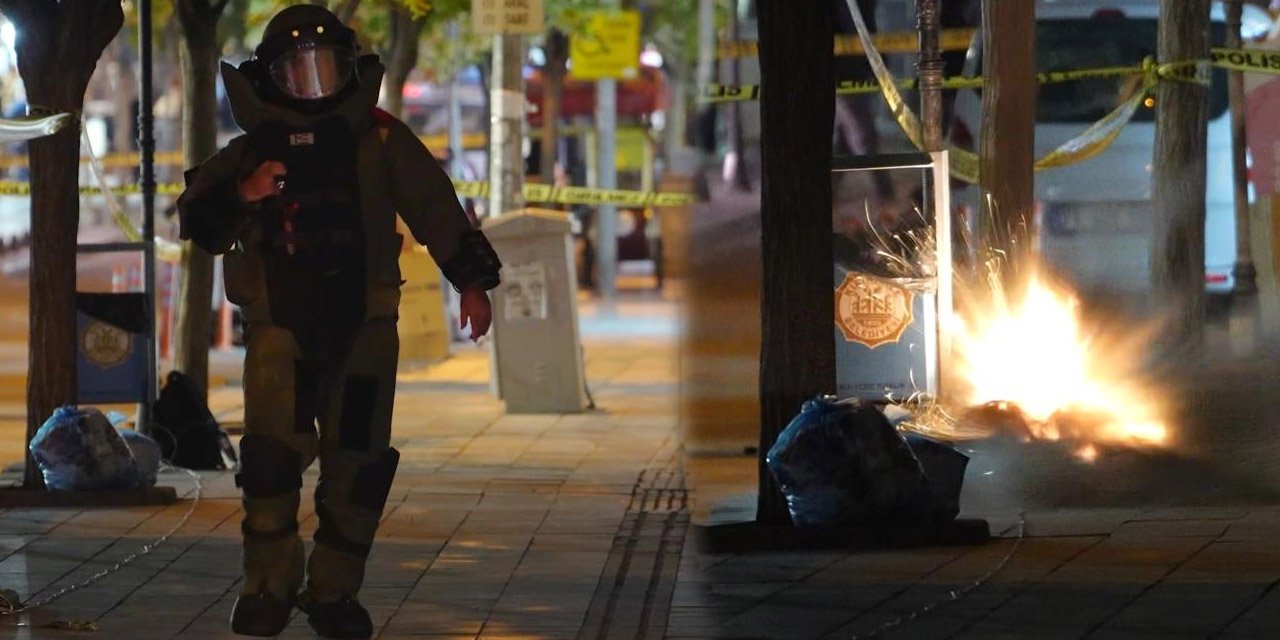 Kırıkkale’nin en işlek caddesinde şüpheli paket paniği: Polis meraklı vatandaşlarla adeta imtihan verdi
