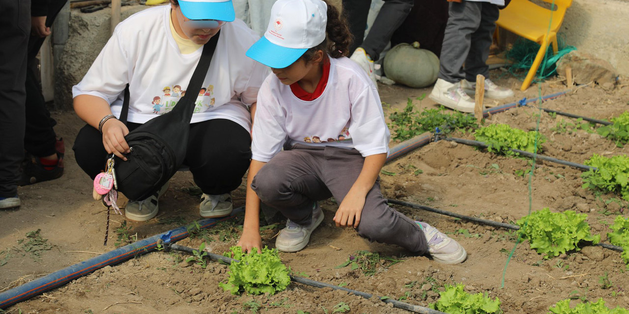 Kırıkkale'de minik yüreklere tarım sevgisi aşılandı