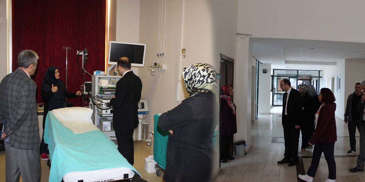 Başhekim Varol YİH'nin kritik birimlerini takibe aldı: Kusursuz işleyişin sırlarını arıyor