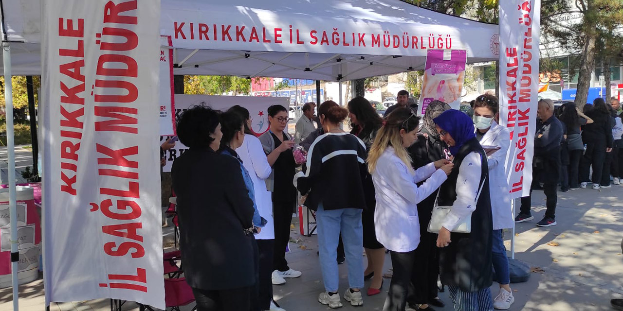 Kırıkkale'de "Pembe Kurdele" temasıyla stant açıldı: Hangi gerçekler ortaya çıktı?