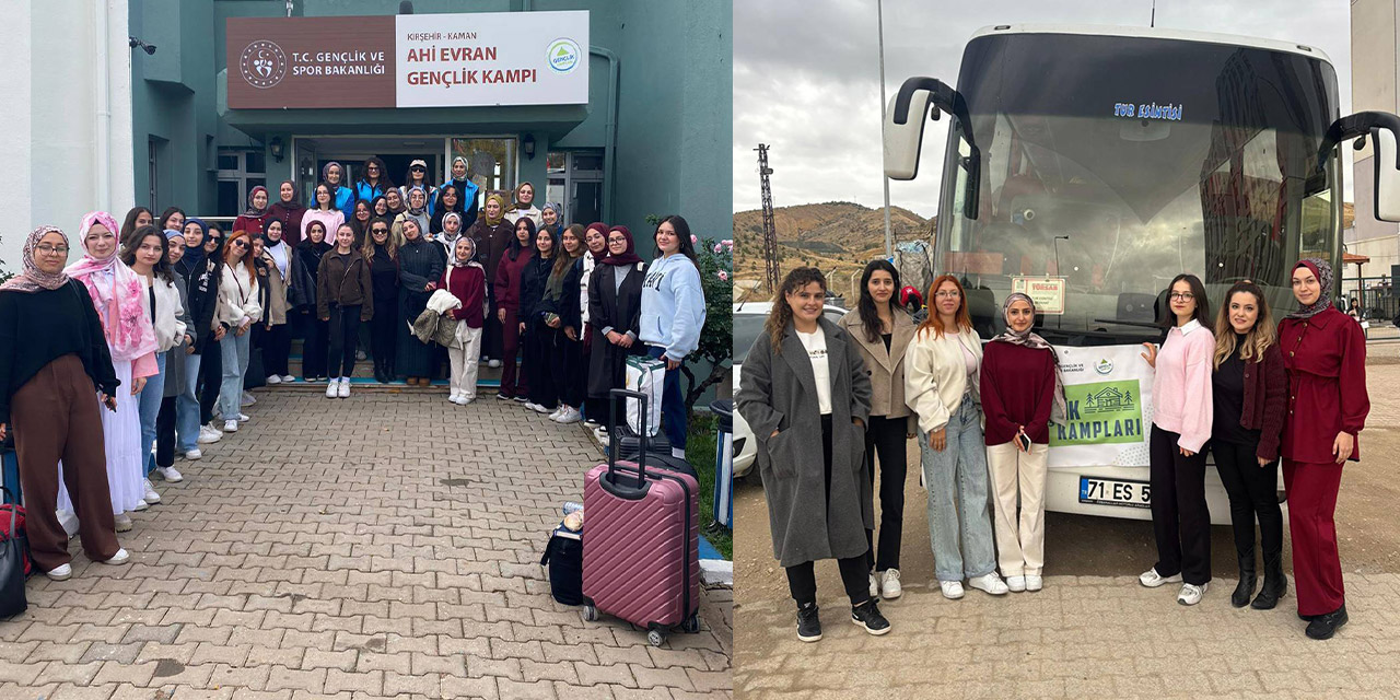 Kırıkkaleli gençler Kırşehir'de kariyer ve motivasyon depoluyor!