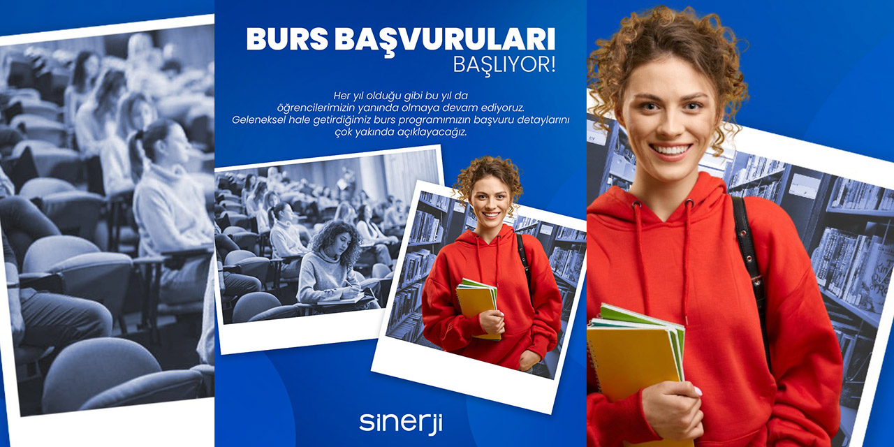 Sinerji'den eğitime büyük destek! Yüzlerce öğrenciye yeni burs fırsatı