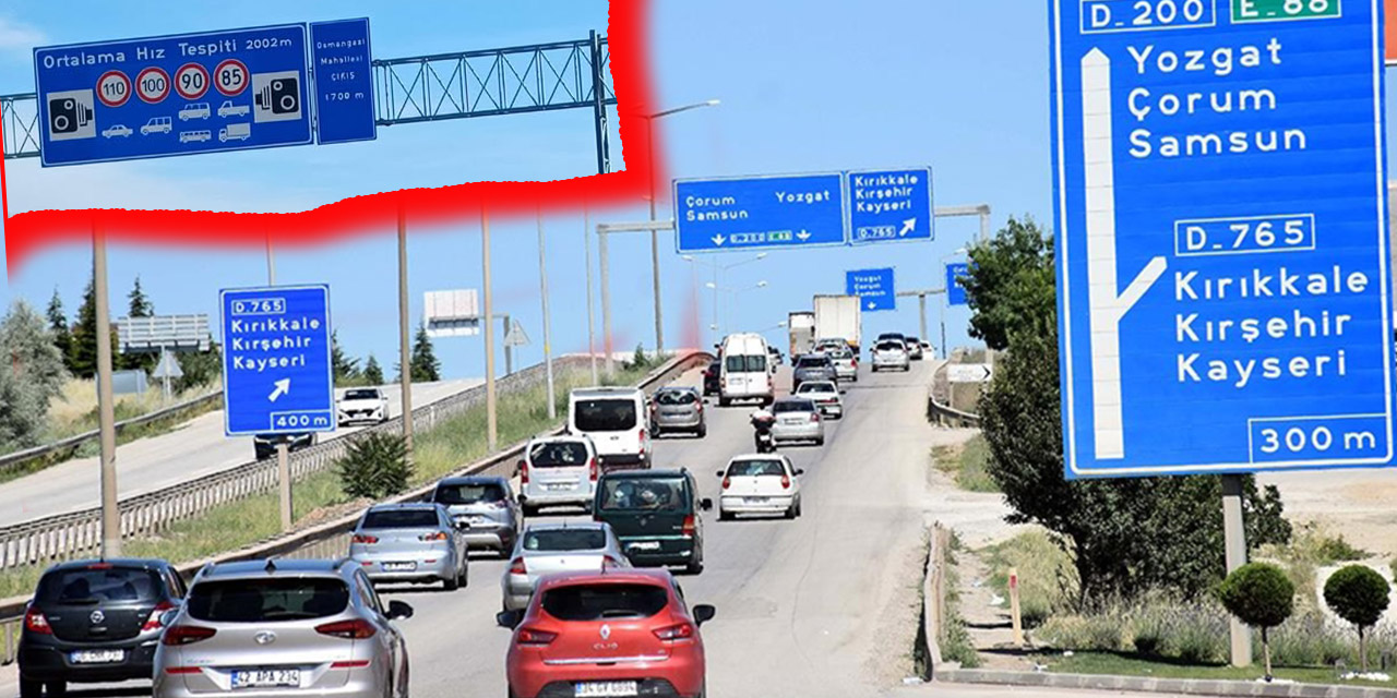 Kırıkkale Çevre Yolu'nda hız limiti değişti! En düşük hız limiti ne oldu?