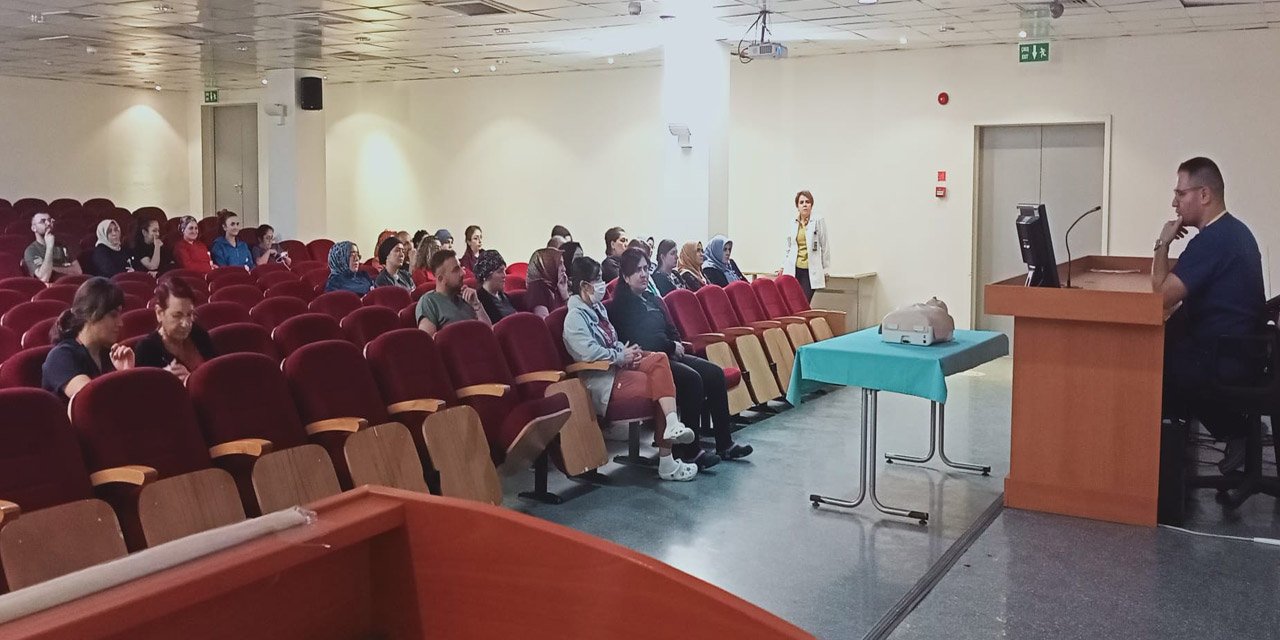 Kırıkkale Yüksek İhtisas personeli acil durumlara hazır: CPR eğitimi tamamlandı