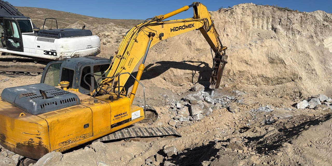 Kırıkkale'de altyapı çalışmalarında mega hamle