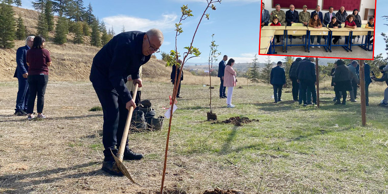 Kırıkkale'nin en genç fidanları toprakla buluştu!