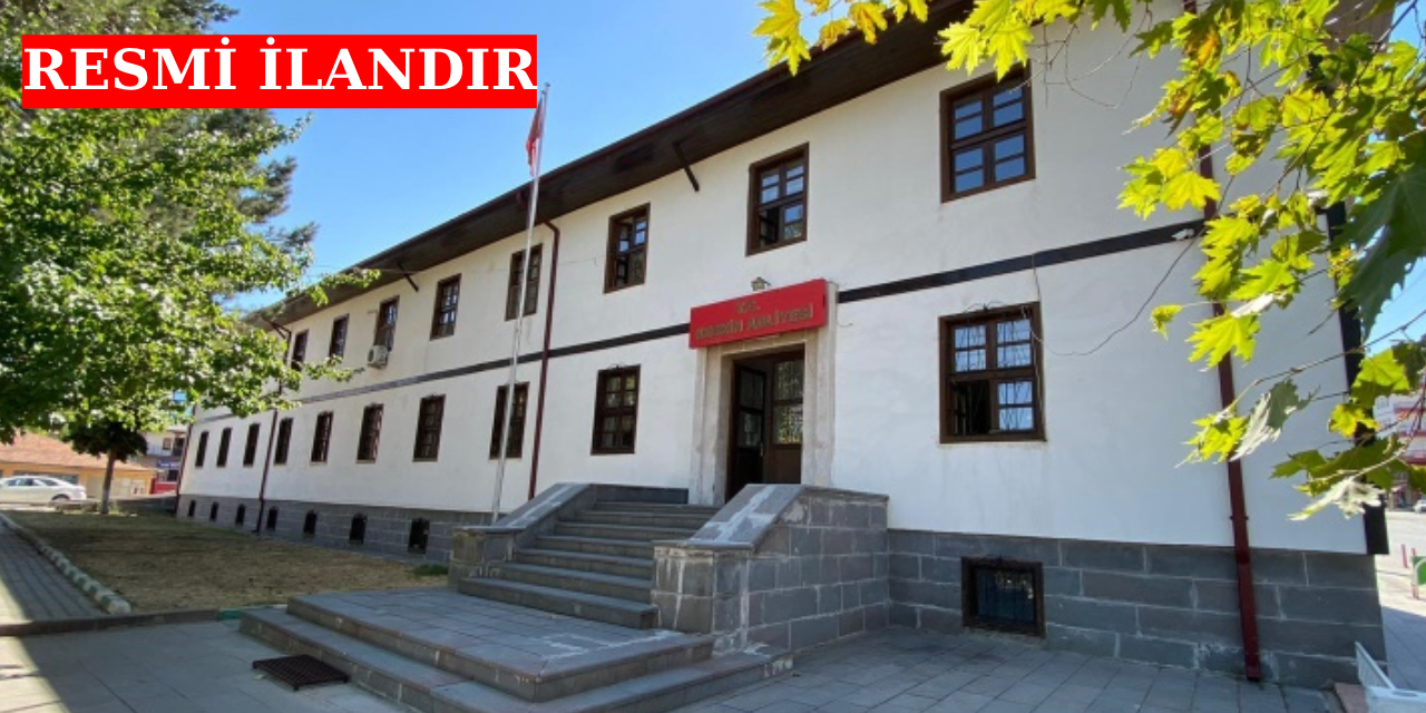 Keskin İcra Dairesi Müdürlüğü resmi ilanı