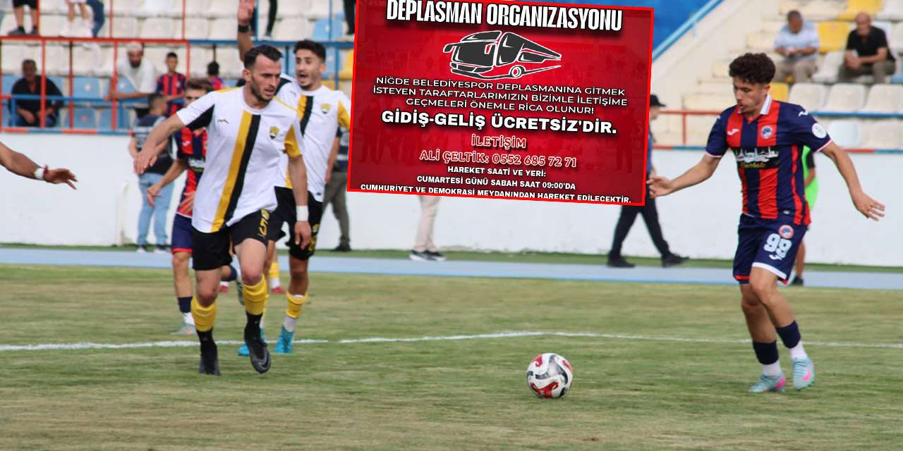 Kırıkkale FK taraftarı Niğde maçına ücretsiz gidiyor