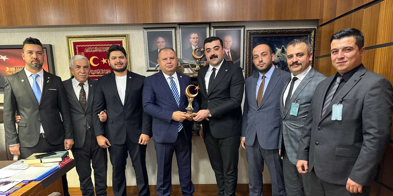 MHP Vekili Öztürk, Türk Sağlık Sen yönetimini ağırladı: "Yürek yüreğe yürümeye devam edeceğiz"