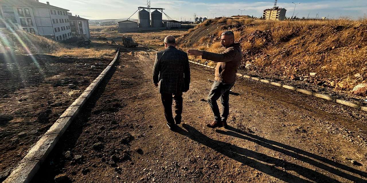 TOKİ Bloklarına ulaşım kilit parke ile sağlanacak