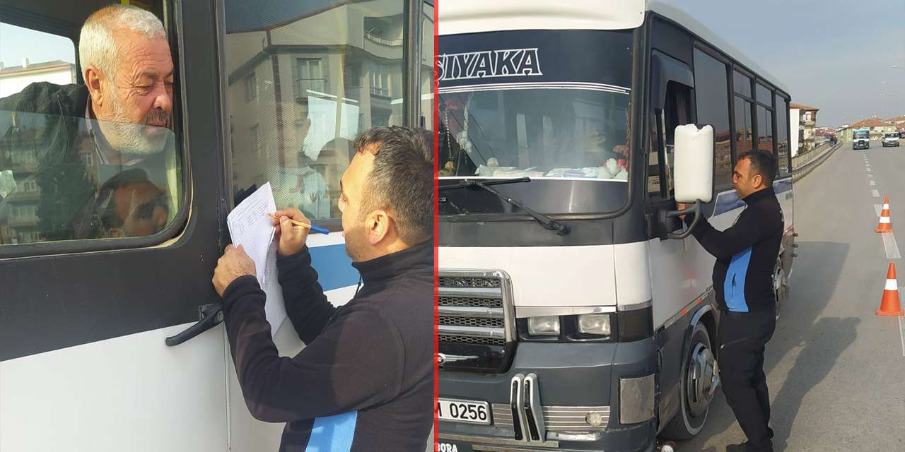 Kırıkkale zabıtası el koydu! Kışa hazır olmayana geçit yok: Minibüs denetimlerinde cezalar havada uçuştu!