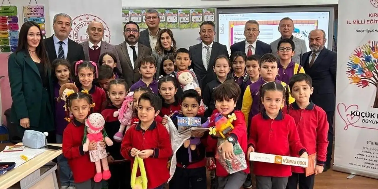 Millî Eğitim’den öncü hamle: Kırıkkale'de minikler paylaşarak büyüyor!