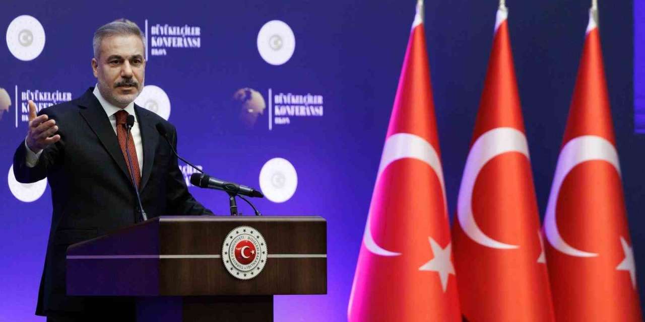 Dışişleri Bakanı Fidan, 16. Büyükelçiler Konferansı genel değerlendirme toplantısında hitapta bulundu
