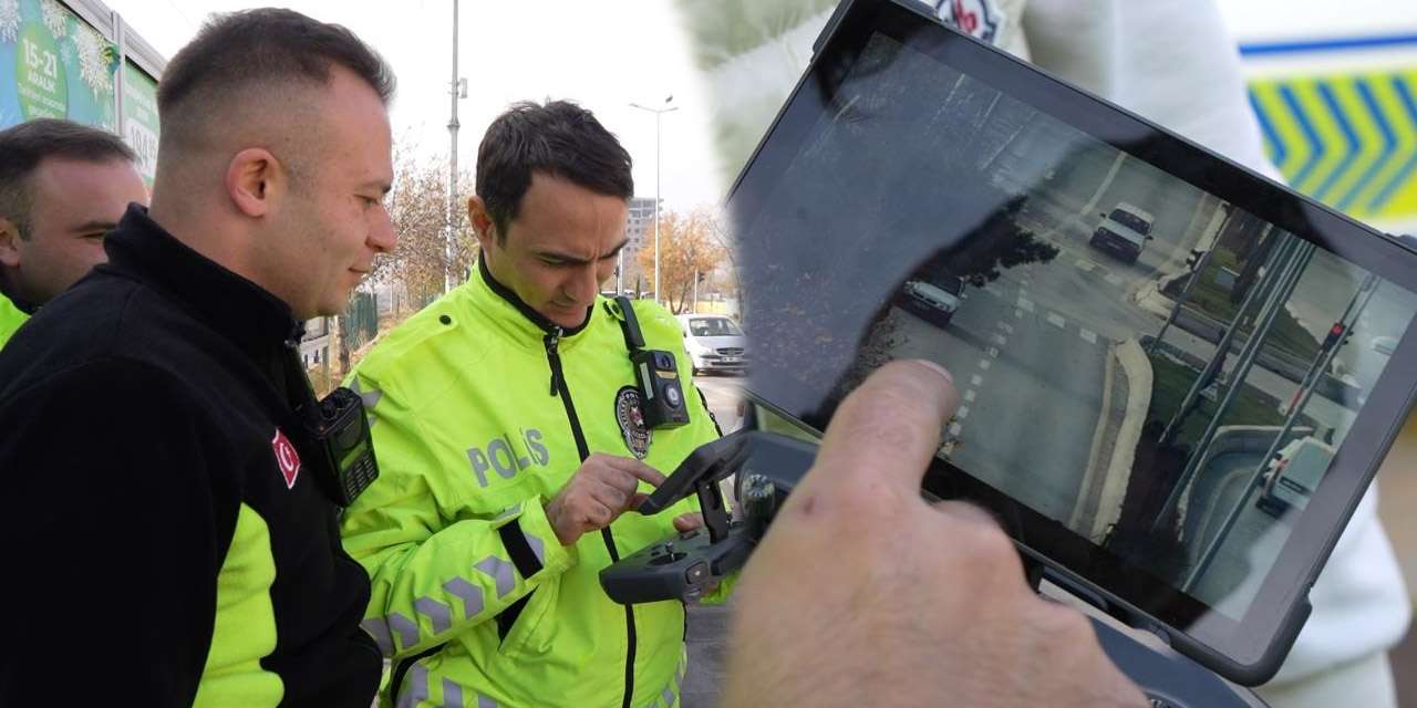 Yolcu kapısından inen ehliyetsiz sürücü drondan kaçamadı: "Gafil avlandım" dedi, ceza makbuzuyla hatıra fotoğrafı çektirdi