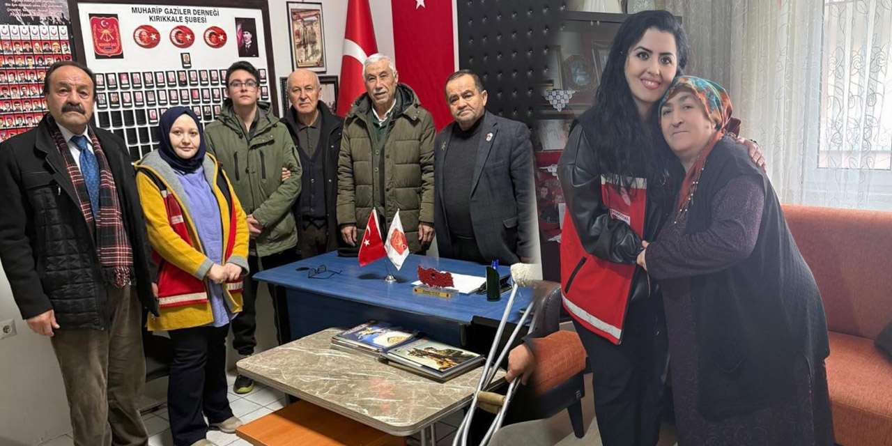 Kırıkkale Aile ve Sosyal Hizmetler’den anlamlı ziyaret