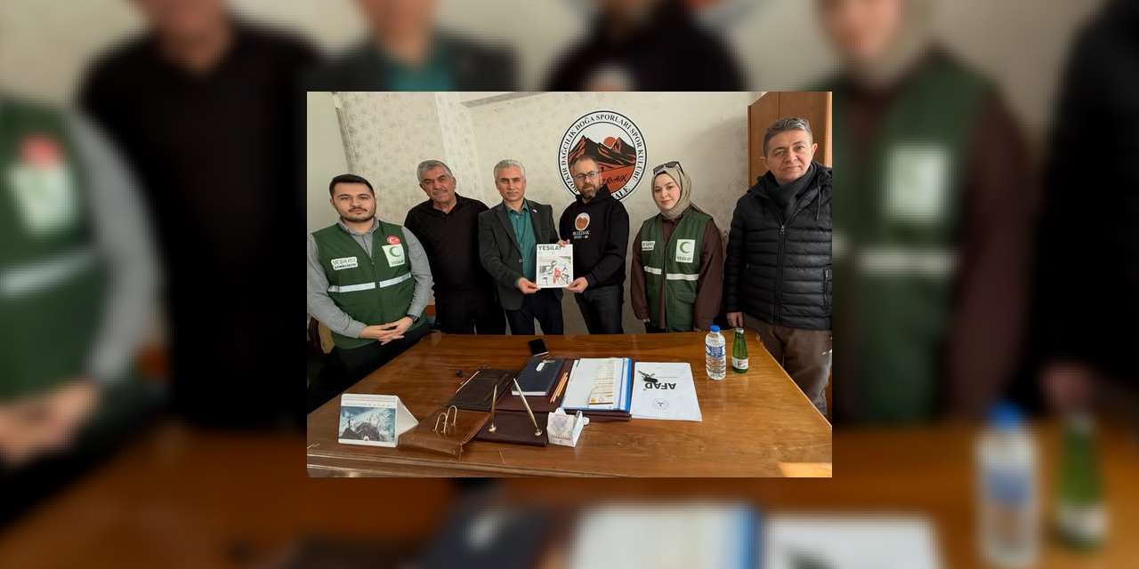 Yeşilay ve Bozkır Dağcılık’tan "Sağlıklı Gelecek" iş birliği