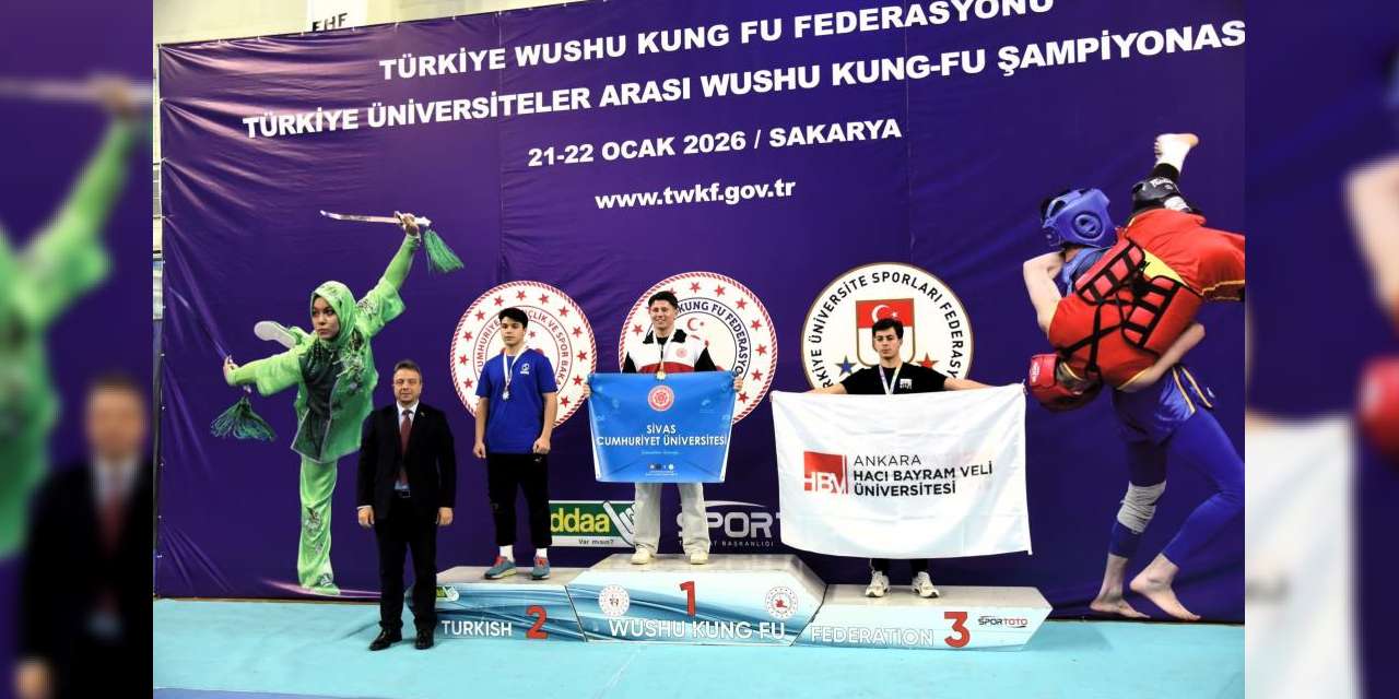 Wushu’nun devleri arasında bir Kırıkkale imzası!