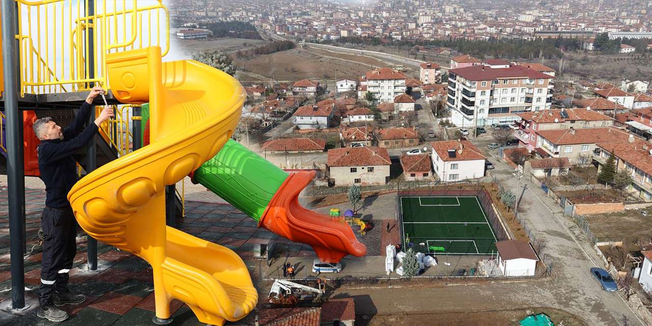 Bu parkta çocuk kahkahaları yükselecek!