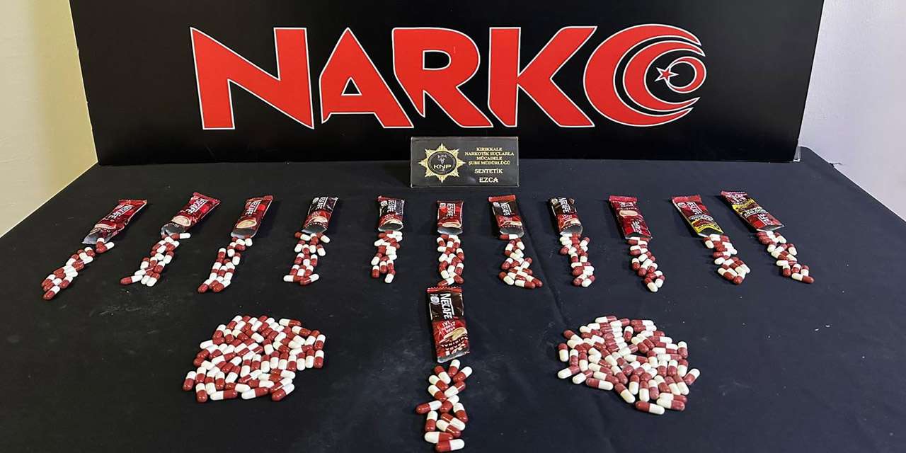 Kırıkkale'de zehir tacirine darbe: 1 tutuklama