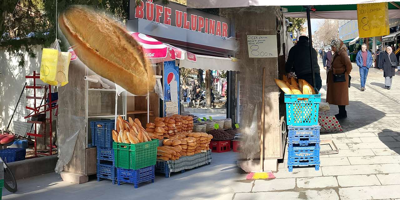 Kırıkkale'de ekmek Fiyatı 8 TL’ye Düştü!