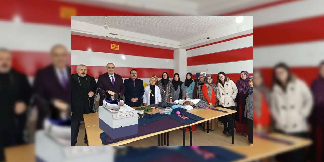 Müdür Ülger’den kursiyerlere "Buharlı" müjde!