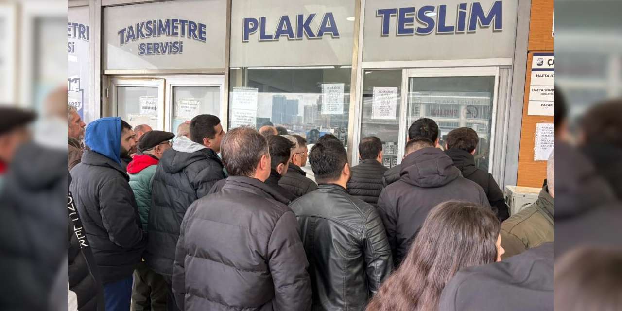 140 bin liralık "Plaka" paniği: Sürücüler atölyelere akın etti
