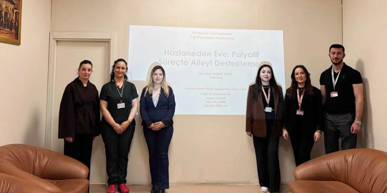 Palyatif hastalarına vefa: Kırıkkaleli öğrenciler refakatçilerin yüküne omuz verdi