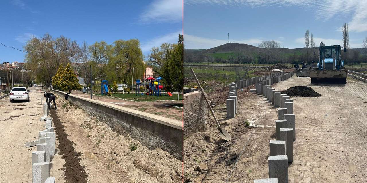 Sulakyurt’ta modern dönüşüm: Kaldırım ve bisiklet yolları yenileniyor
